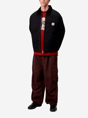 CARHARTT WIP Giacca OG Detroit nera Black