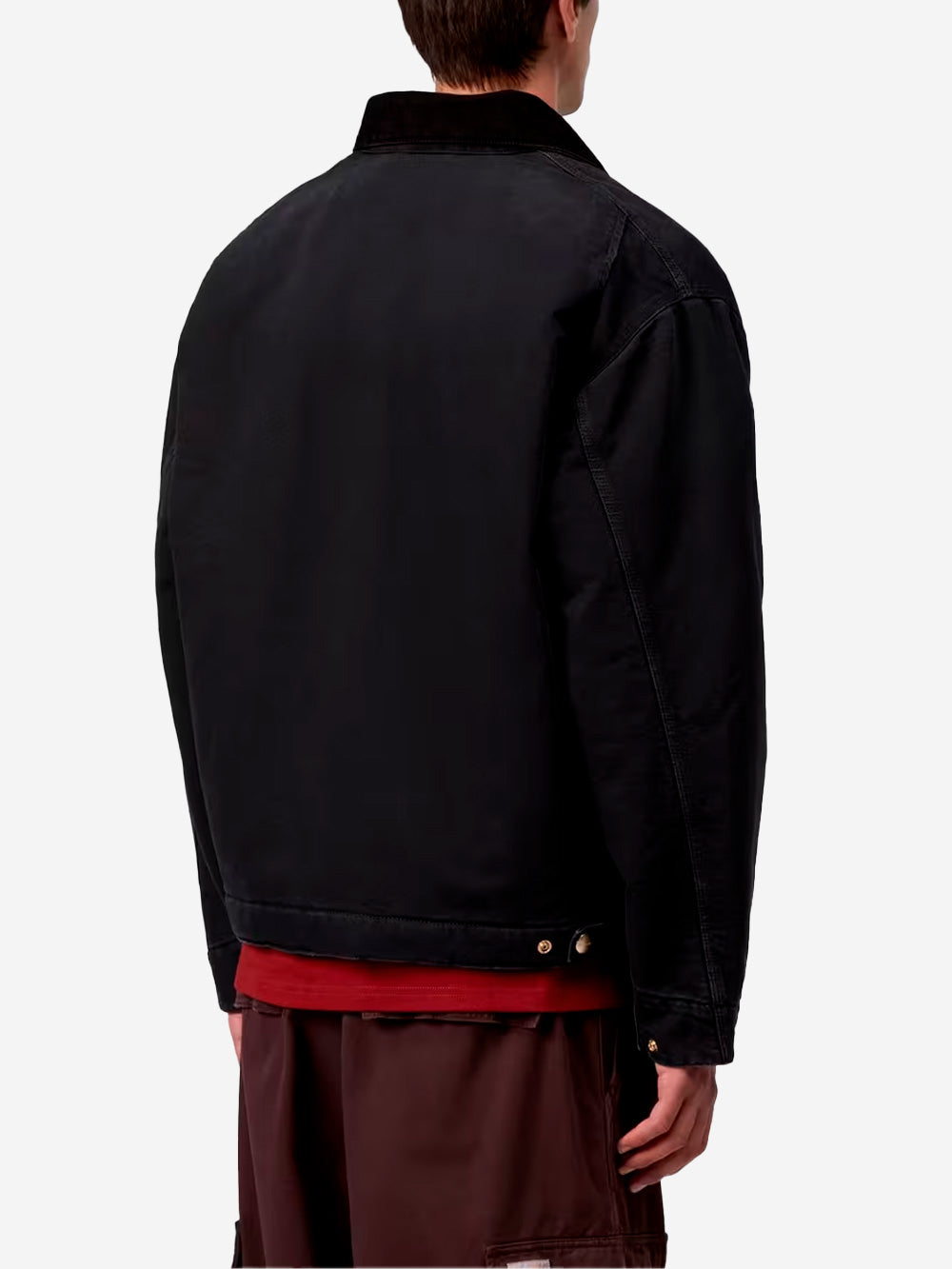 CARHARTT WIP Giacca OG Detroit nera Black Urbanstaroma