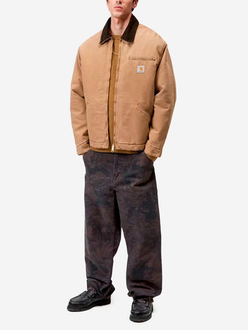 CARHARTT WIP Giacca OG Detroit marrone Hamilton Beige