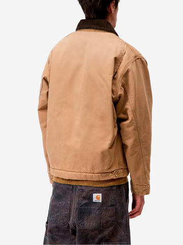CARHARTT WIP Giacca OG Detroit marrone Hamilton Beige