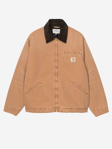 CARHARTT WIP Giacca OG Detroit marrone Hamilton Beige