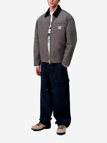 CARHARTT WIP Giacca OG Detroit grigia Grafite