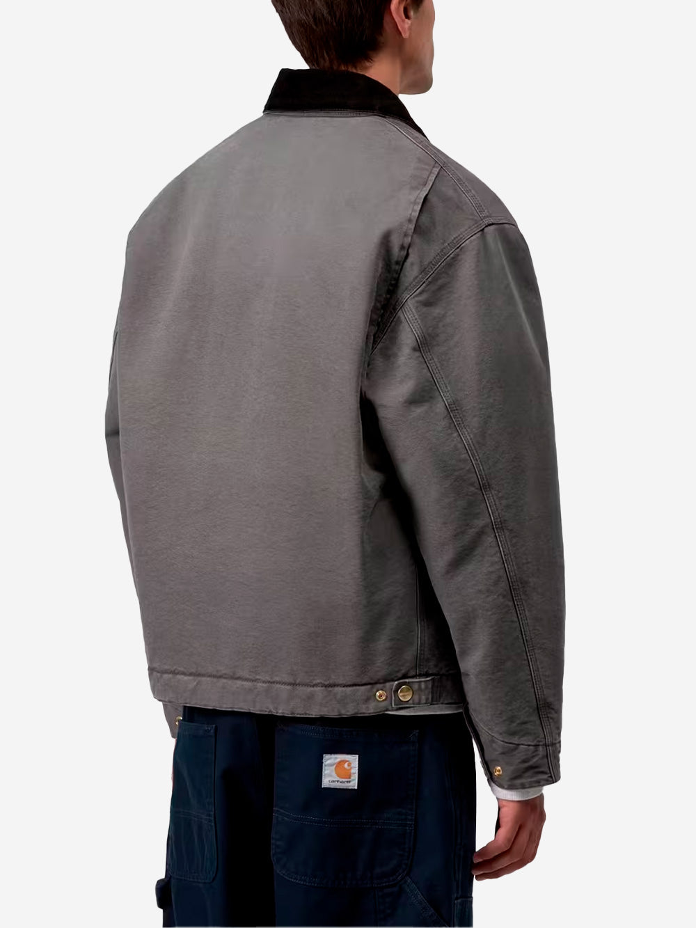 CARHARTT WIP Giacca OG Detroit grigia Grafite Urbanstaroma