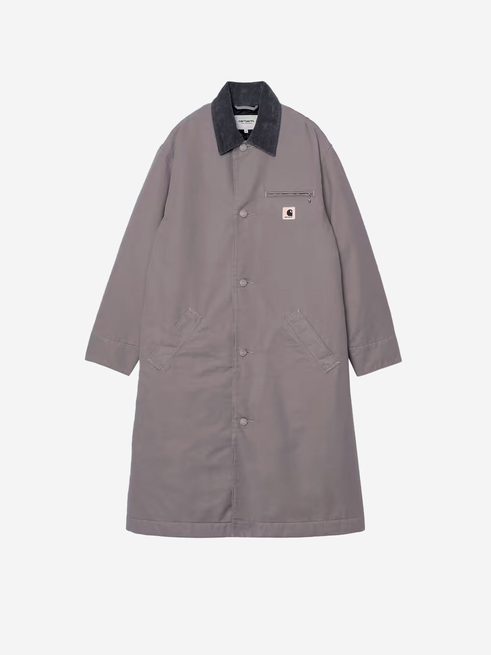 CARHARTT WIP W Giacca lunga 'Webster' grigia Grigio Urbanstaroma