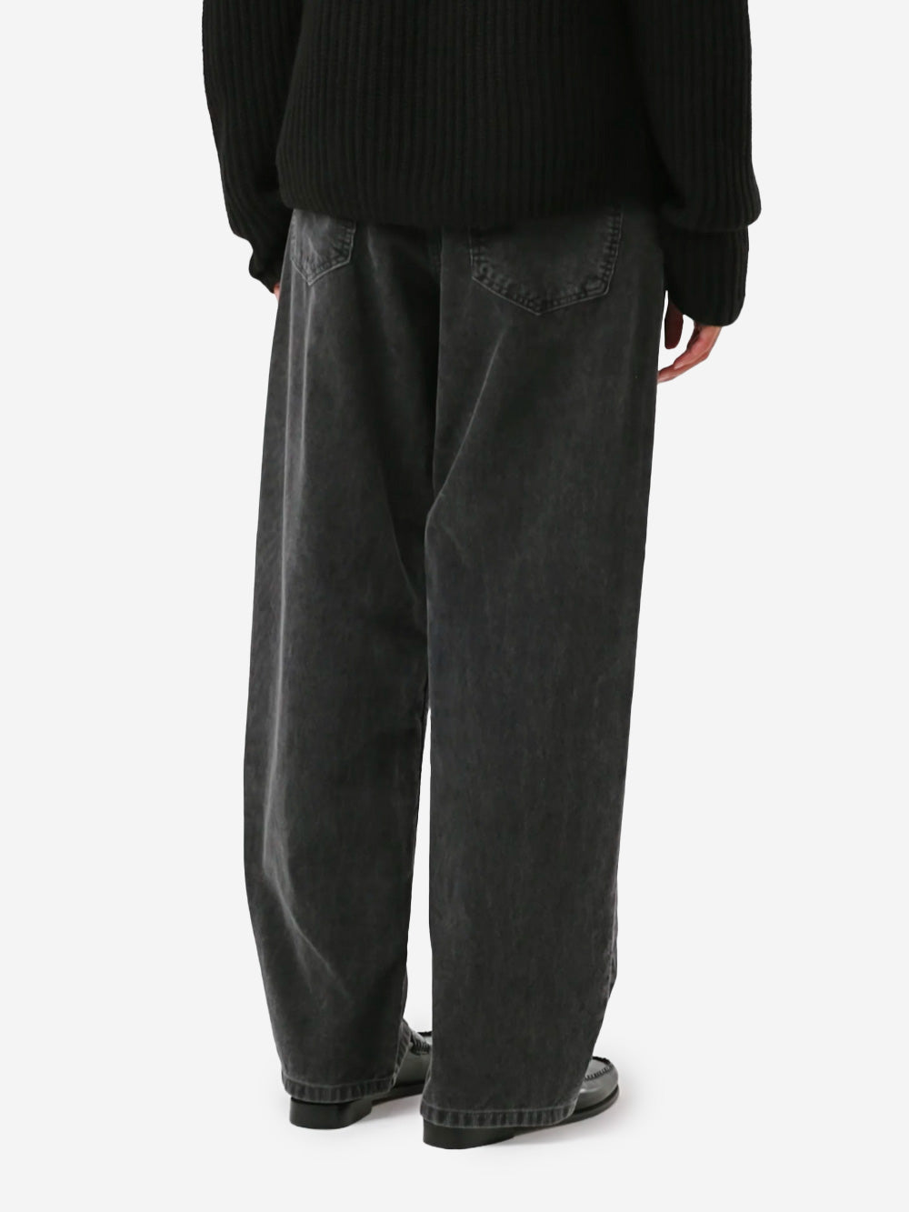 CARHARTT WIP W Brandon Pantaloni neri light wash grigio Urbanstaroma