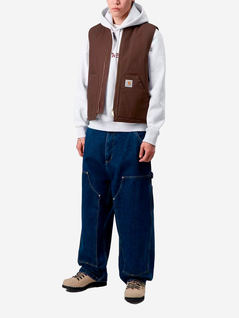 CARHARTT WIP Gilet Classic marrone Tobacco Urbanstaroma