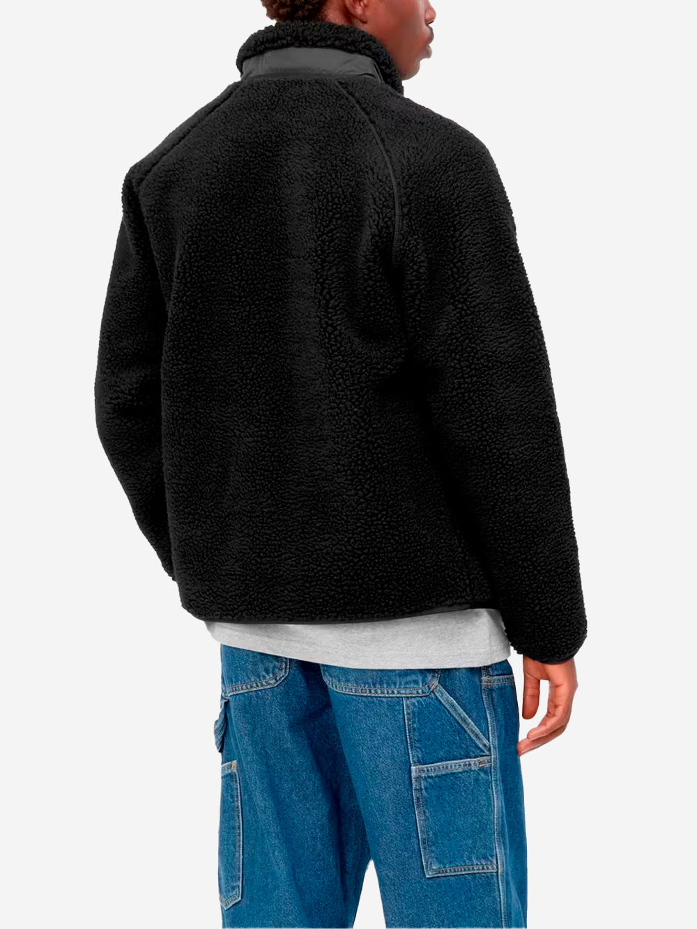 CARHARTT WIP Giacca in pile 'Prentis Liner' Nero Urbanstaroma