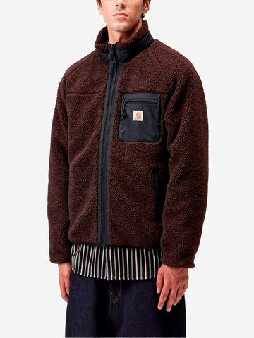 CARHARTT WIP Giacca in pile marrone 'Prentis Liner' Marrone