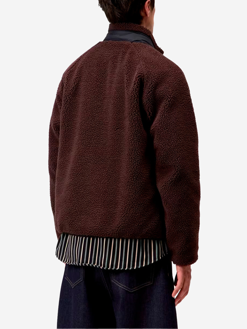 CARHARTT WIP Giacca in pile marrone 'Prentis Liner' Marrone Urbanstaroma