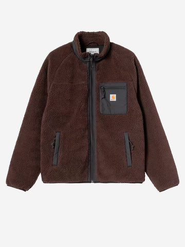 CARHARTT WIP Giacca in pile marrone 'Prentis Liner' Marrone