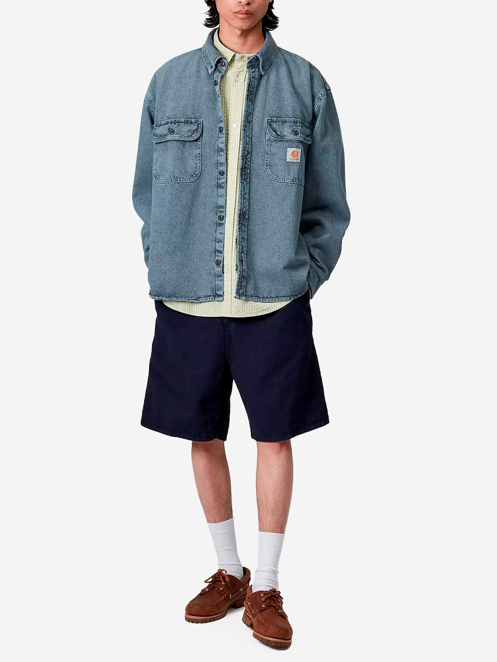 CARHARTT WIP Tigan Shirt Jacket blu Blu Urbanstaroma