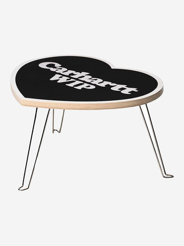CARHARTT WIP Heart Folding Table Nero