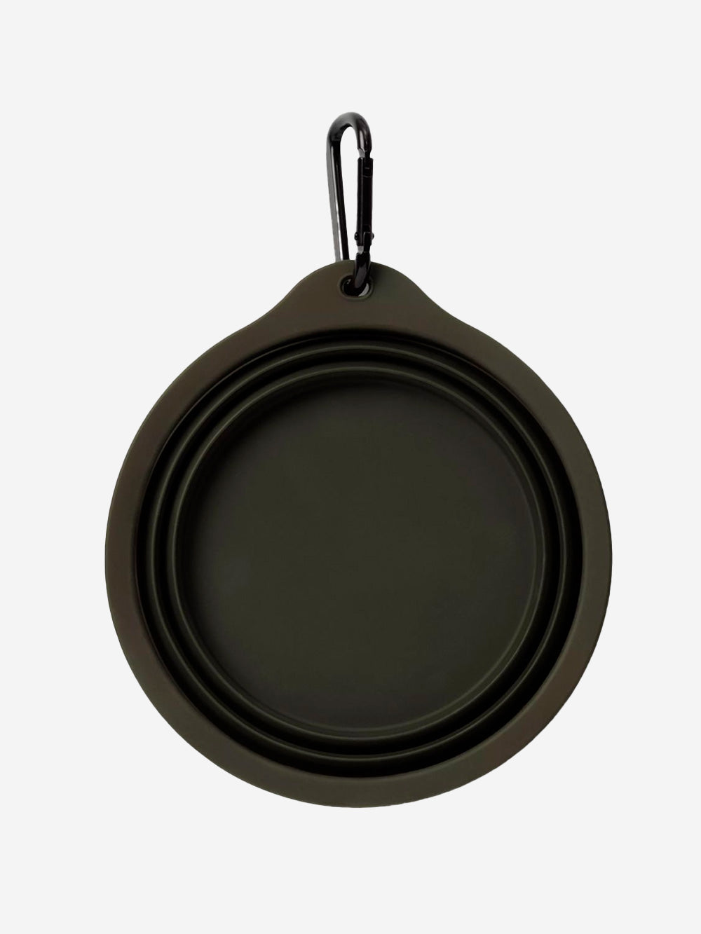 CARHARTT WIP Ciotola per cani in silicone con ciondolo e moschettone Oliva Urbanstaroma