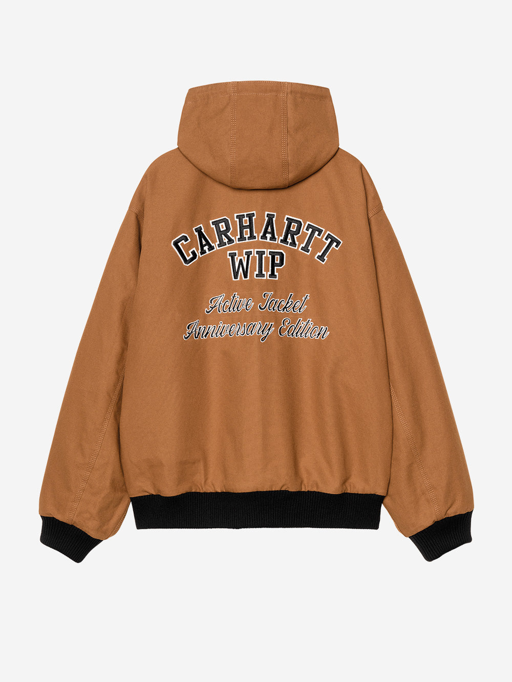 CARHARTT WIP 50 years anniversary og active jacket calf leather Nero Urbanstaroma