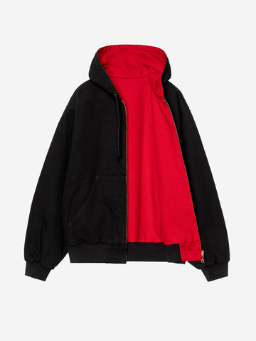 CARHARTT WIP 50 years anniversary og active jacket canvas organic cotton Nero