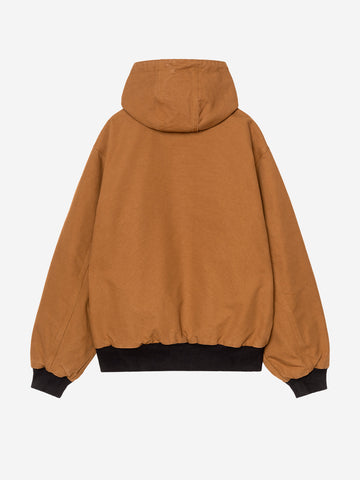 CARHARTT WIP 50 years anniversary og active jacket canvas organic cotton marrone Marrone