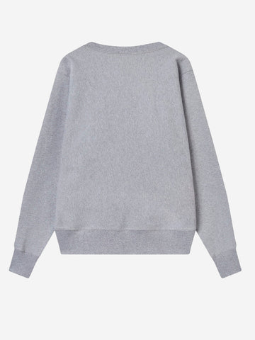 CHAMPION Felpa girocollo grigia Reverse Weave Made in USA Grigio