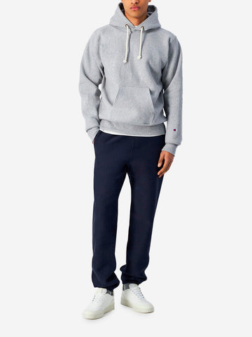 CHAMPION Hoodie grigia Reverse Weave Made in USA Grigio