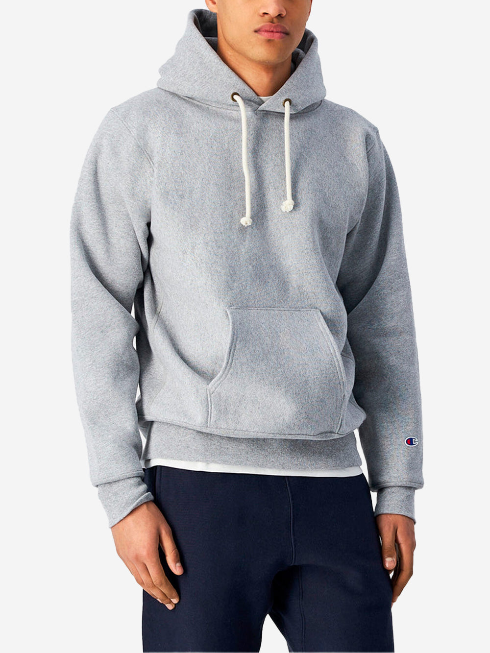 CHAMPION Hoodie grigia Reverse Weave Made in USA Grigio Urbanstaroma