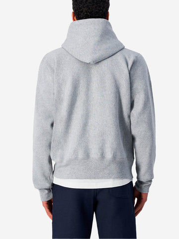 CHAMPION Hoodie grigia Reverse Weave Made in USA Grigio