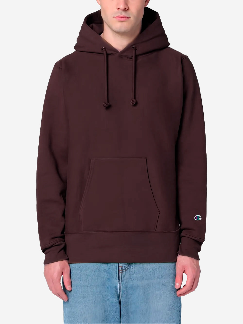 CHAMPION Hoodie marrone Reverse Weave Made in USA Marrone Urbanstaroma