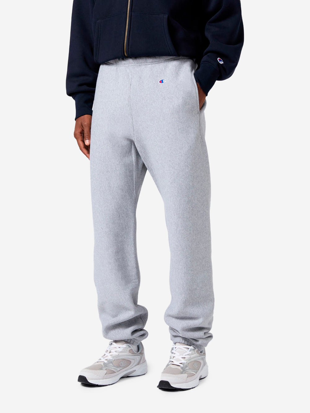 CHAMPION Pantaloni joggers grigi Made in USA Grigio Urbanstaroma