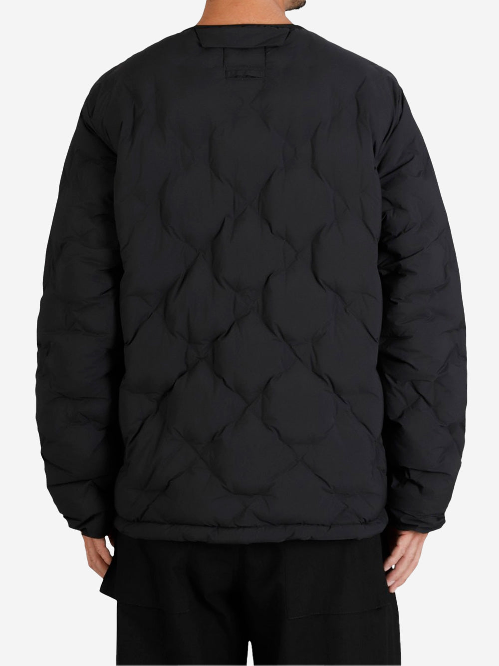 CMF OUTDOOR GARMENT Piumino imbottito crewneck woven nero Nero Urbanstaroma