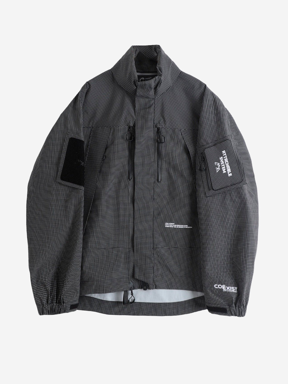 CMF OUTDOOR GARMENT Giacca antivento e impermeabile 'Level 6 Coexist' grigio Urbanstaroma