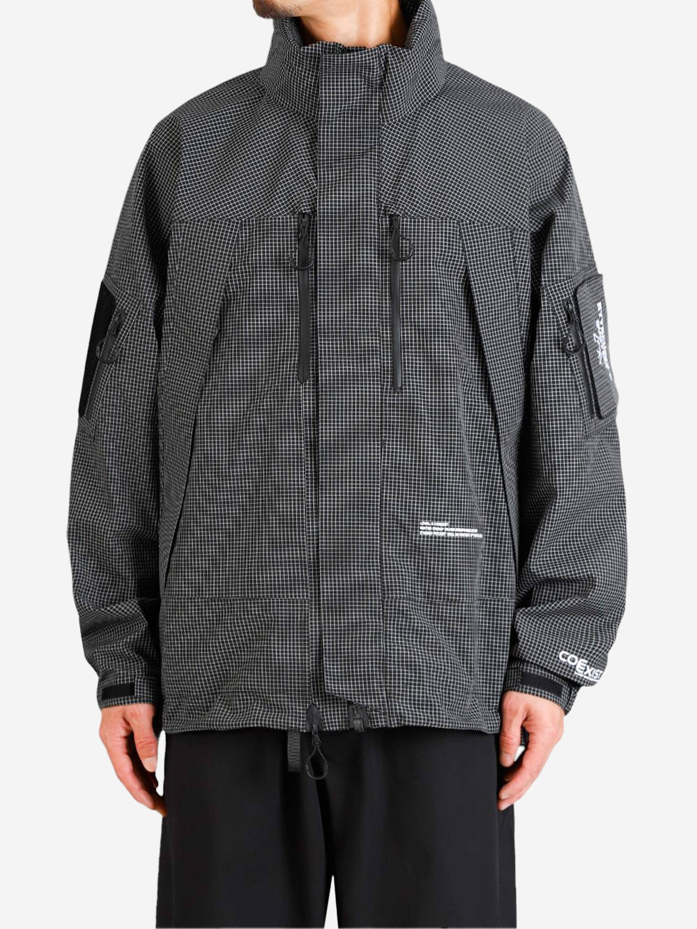 CMF OUTDOOR GARMENT Giacca antivento e impermeabile 'Level 6 Coexist' grigio Urbanstaroma