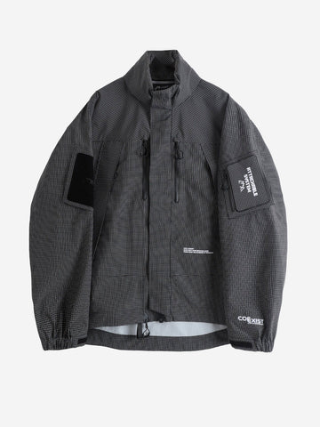 CMF OUTDOOR GARMENT Giacca antivento e impermeabile 'Level 6 Coexist' grigio