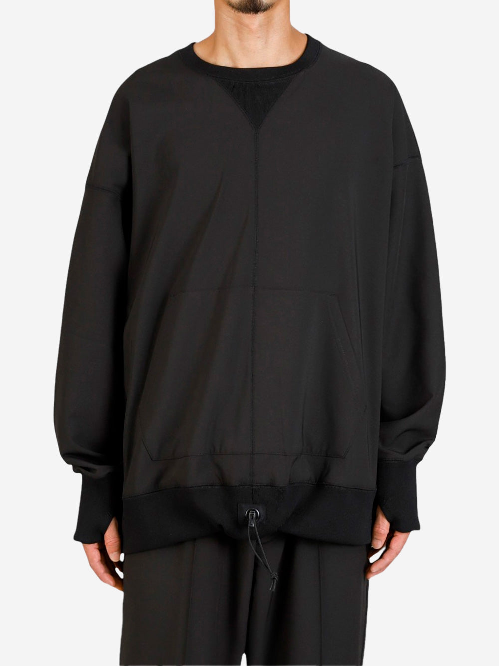 CMF OUTDOOR GARMENT Divided Sweatshirt Nero Urbanstaroma