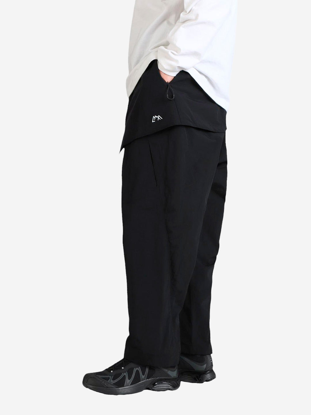 CMF OUTDOOR GARMENT Pantaloni cargo tecnici 'hidden' Nero Urbanstaroma
