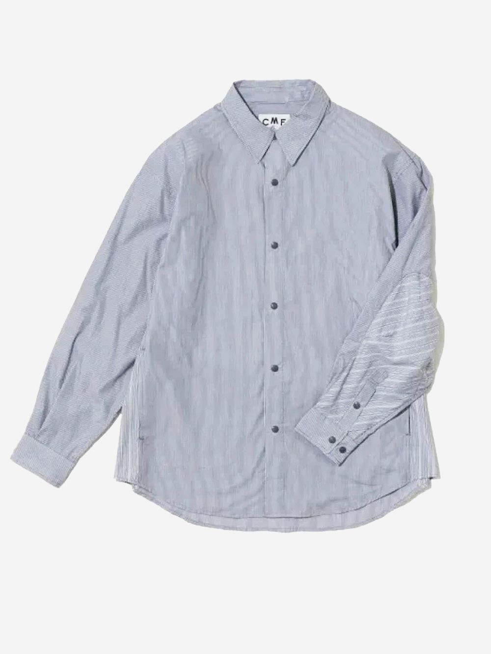 CMF OUTDOOR GARMENT Camicia in cotone seersucker 'Shooting' Grigio chiaro Urbanstaroma