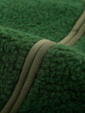 Gilet en laine polaire 'Pepitko' vert