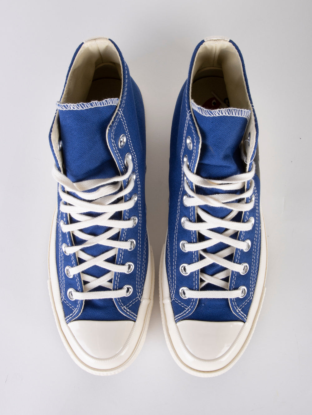 COMME DES GARCONS PLAY Chuck 70 HI blu con cuore x CDG Blu nero Urbanstaroma