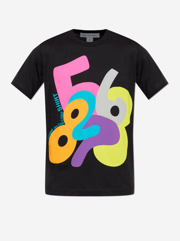 COMME DES GARCONS SHIRT T-shirt con grafica multicolore Multicolor