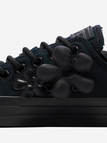 CONVERSE Chuck Taylor All Star Canvas 'Black Dark Flowers' Nero
