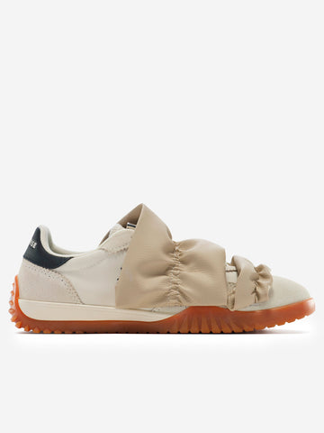 CONVERSE Run Star Trainer Ruffles bianche Egret limited edition avorio