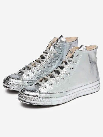 CONVERSE Chuck 70 Limited Edition Silver Foil argento