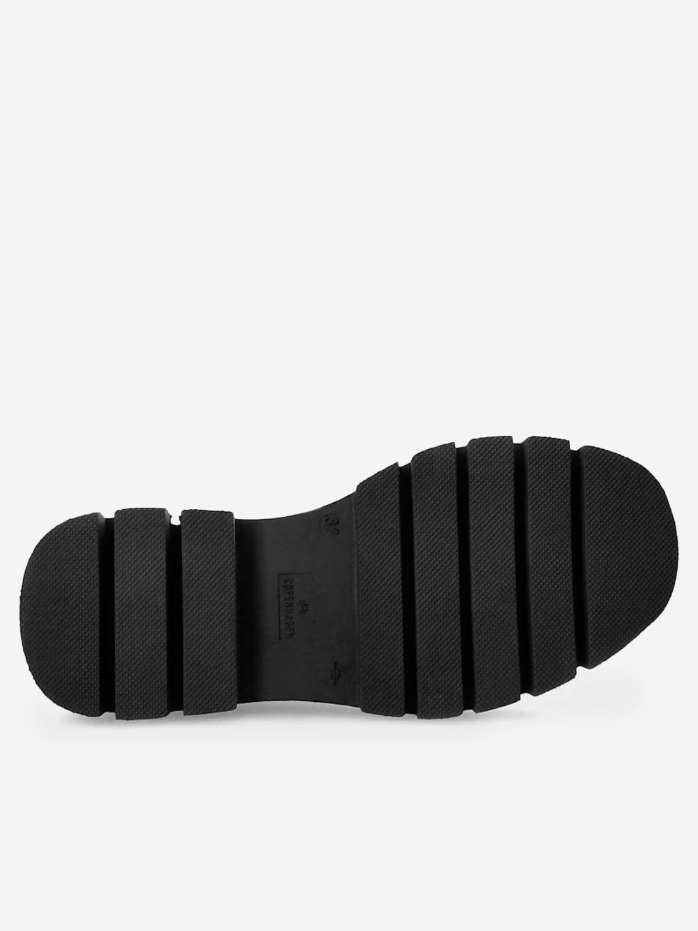 COPENHAGEN Anfibi chunky Hiker in pelle neri Nero Urbanstaroma