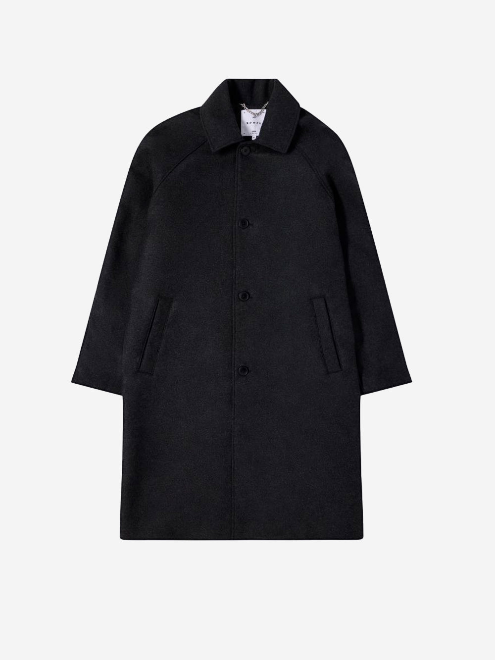 EDWIN Cappotto in misto lana 'Mac' grigio scuro Grigio scuro Urbanstaroma