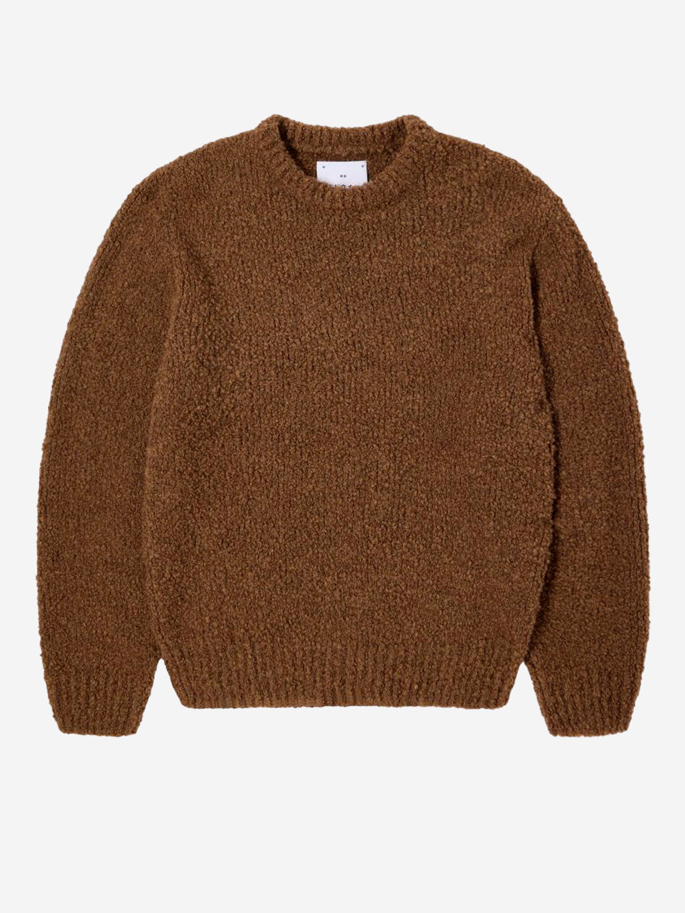 EDWIN Maglione testurizzato fuzzy Marrone Urbanstaroma