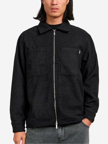 EDWIN Snug Overshirt in flanella Grigio scuro