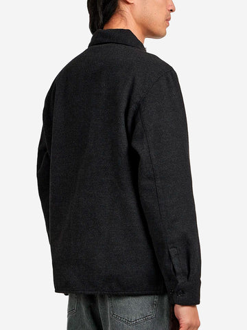 EDWIN Snug Overshirt in flanella Grigio scuro