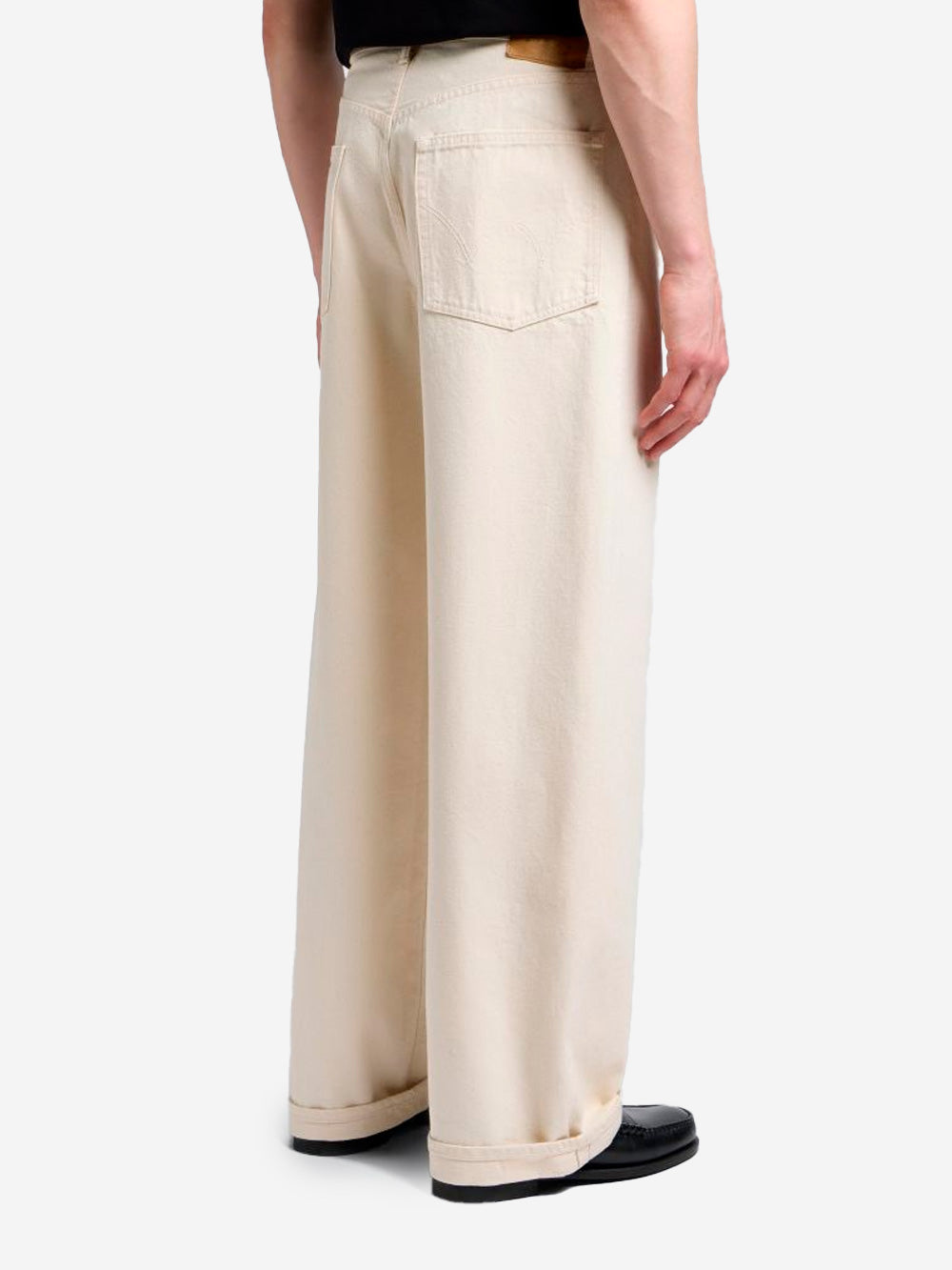 EDWIN Jeans wide fit bianco naturale Japan Panna Urbanstaroma