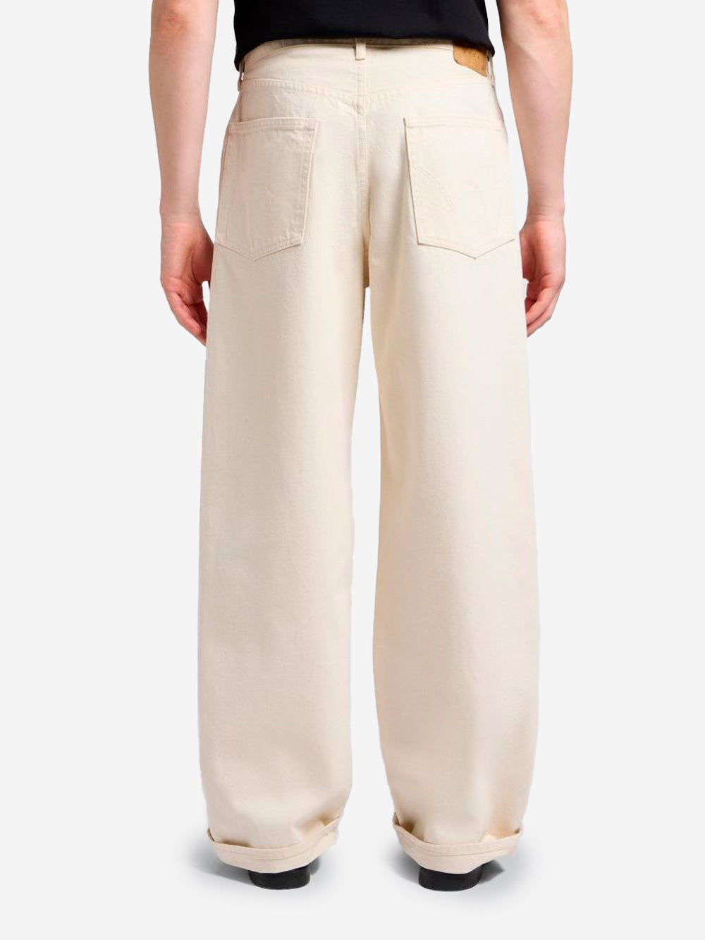 EDWIN Jeans wide fit bianco naturale Japan Panna Urbanstaroma