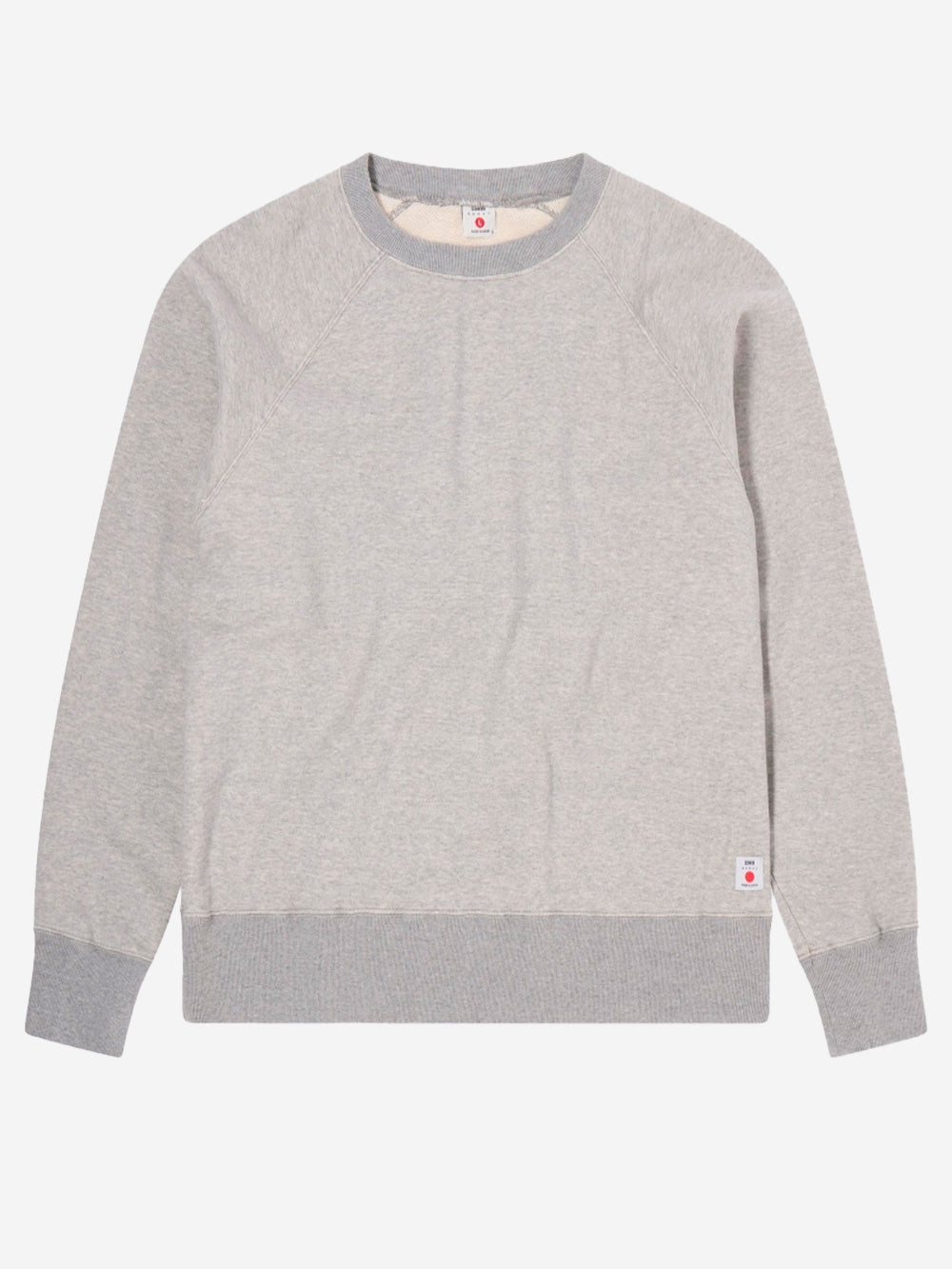 EDWIN Felpa girocollo boxy fit con maniche raglan Grigio Urbanstaroma