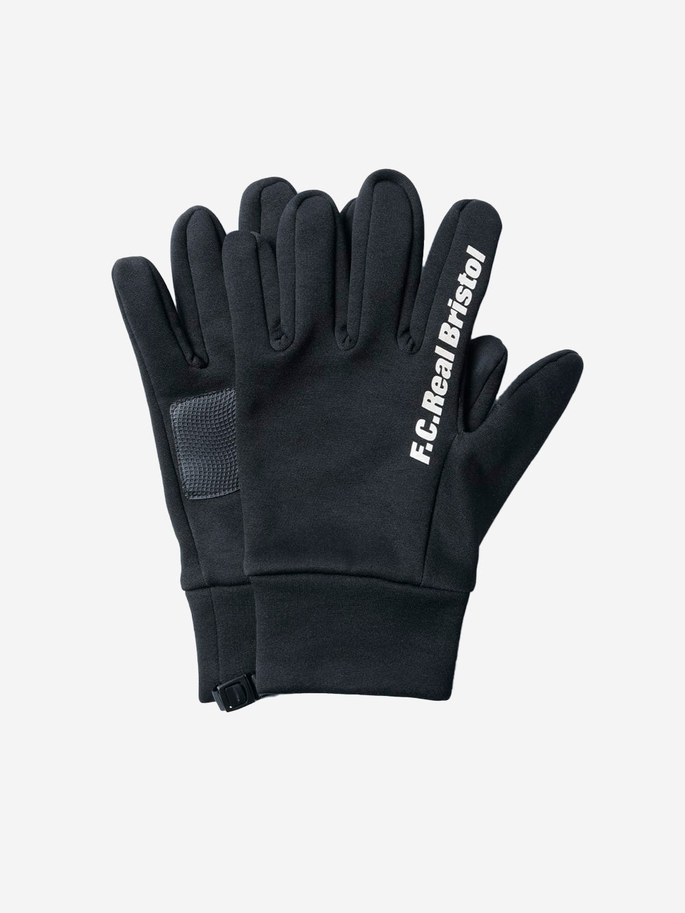 F.C. REAL BRISTOL Guanti in pile elasticizzato Touch Nero Urbanstaroma