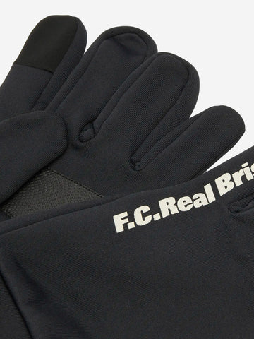 F.C. REAL BRISTOL Guanti in pile elasticizzato Touch Nero