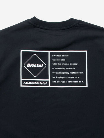 T-shirt noir Signature avec logo